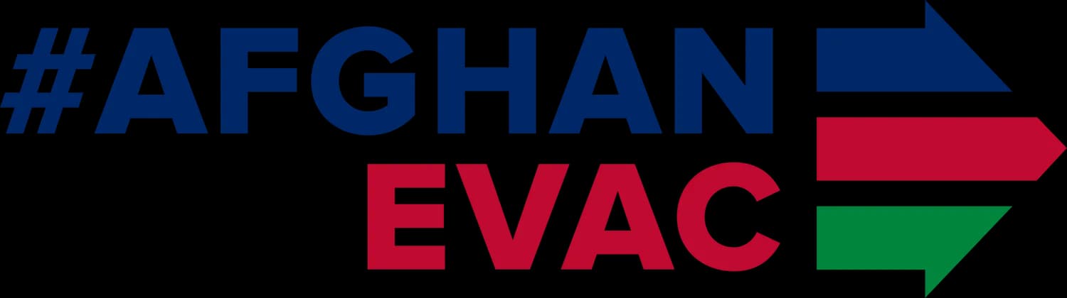 #AfghanEvac logo